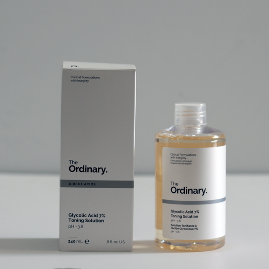 The Ordinary Glycolic Acid 7% Exfoliating Toner, Brightening and Smoothing Daily Toner for More Even-Looking Skin Tone